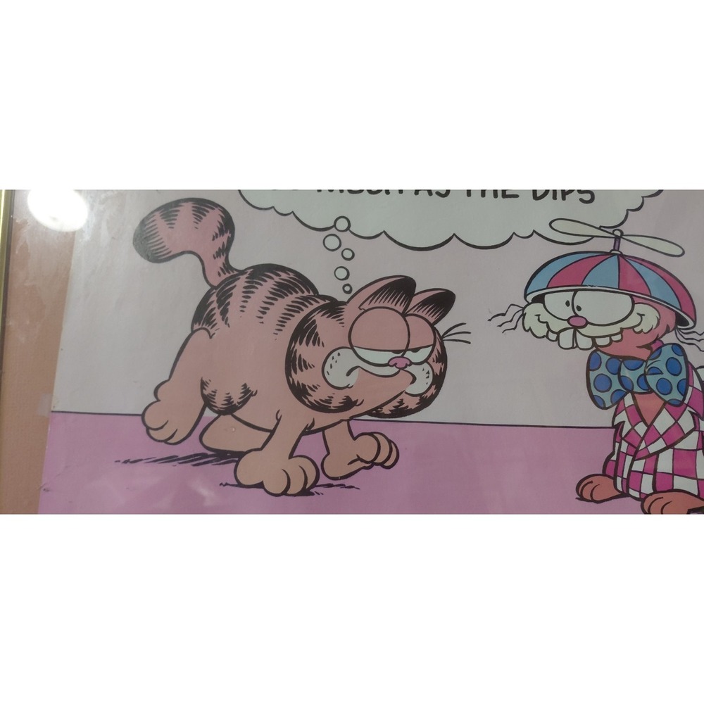 Retro Comic Animation Collectible vintage office 78 Garfield motivational Poster - Picture 8 of 16